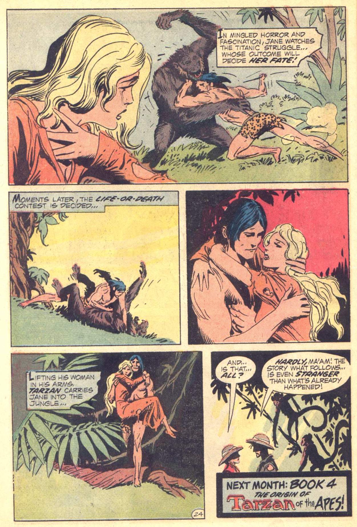 Read online Tarzan (1972) comic -  Issue #209 - 24