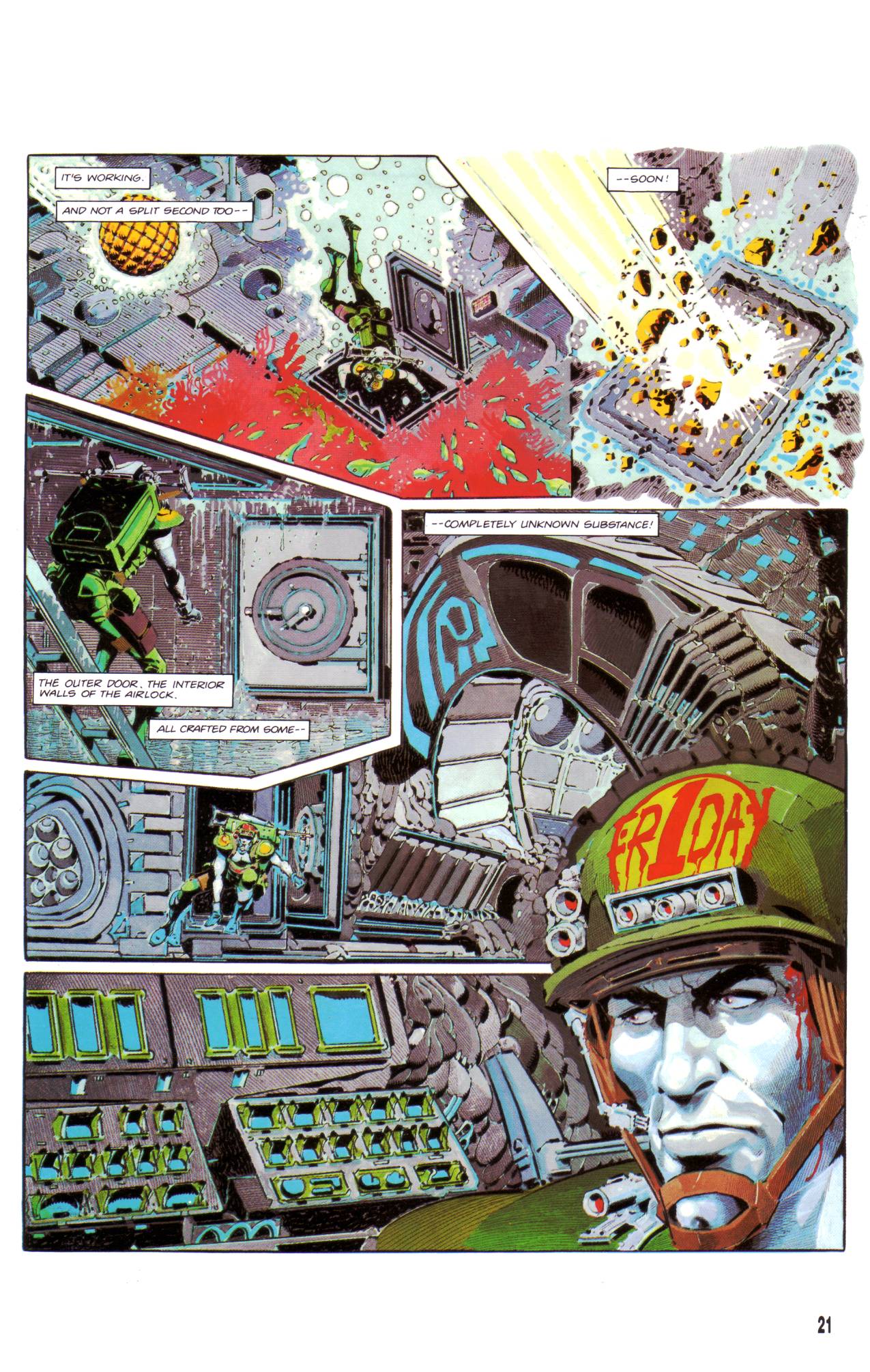 Read online Rogue Trooper:  The Final Warrior comic -  Issue #7 - 22