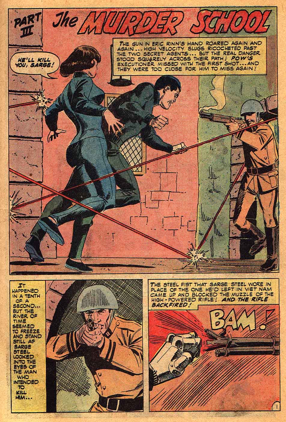 Read online Sarge Steel comic -  Issue #7 - 21