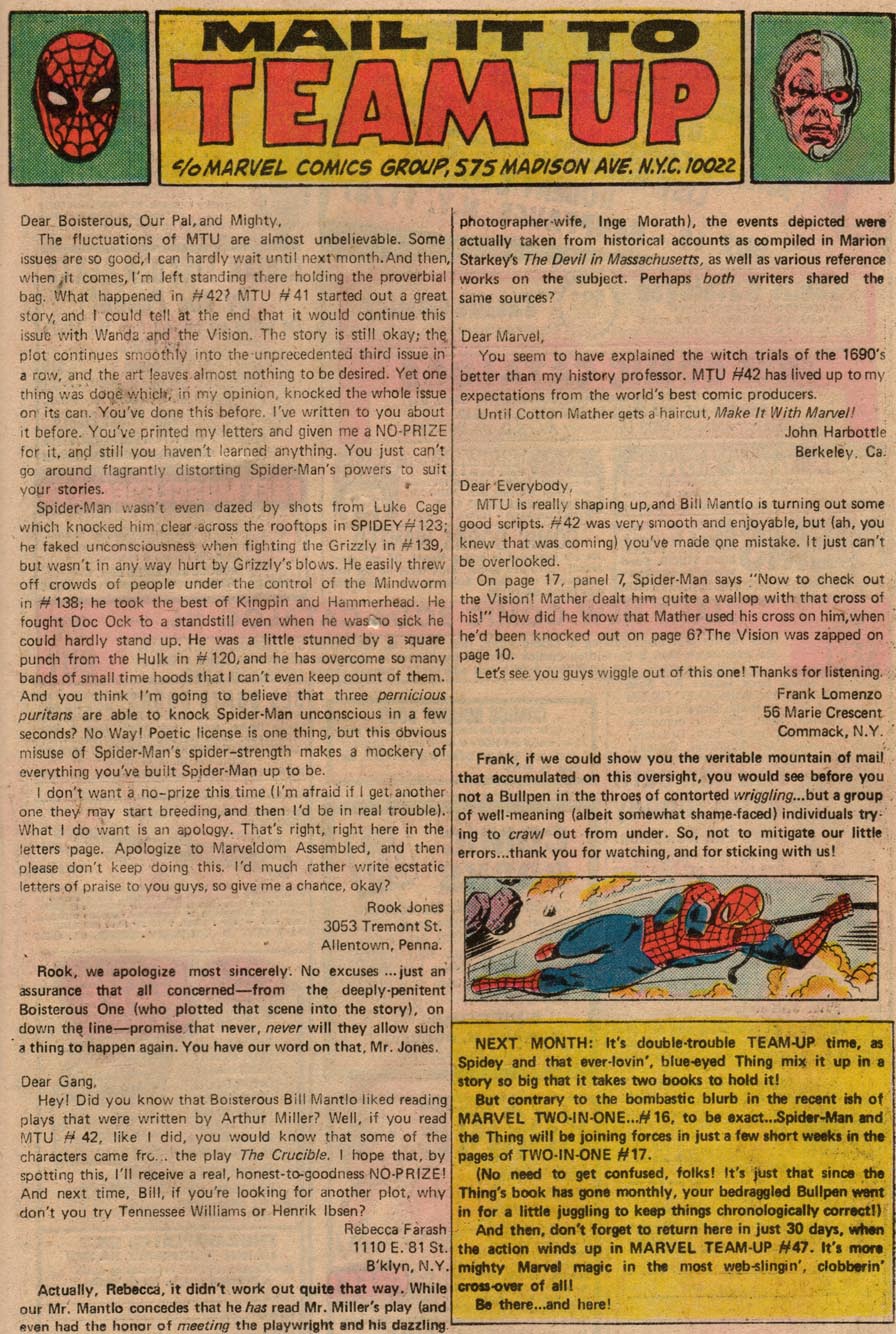 Read online Marvel Team-Up (1972) comic -  Issue #46 - 13