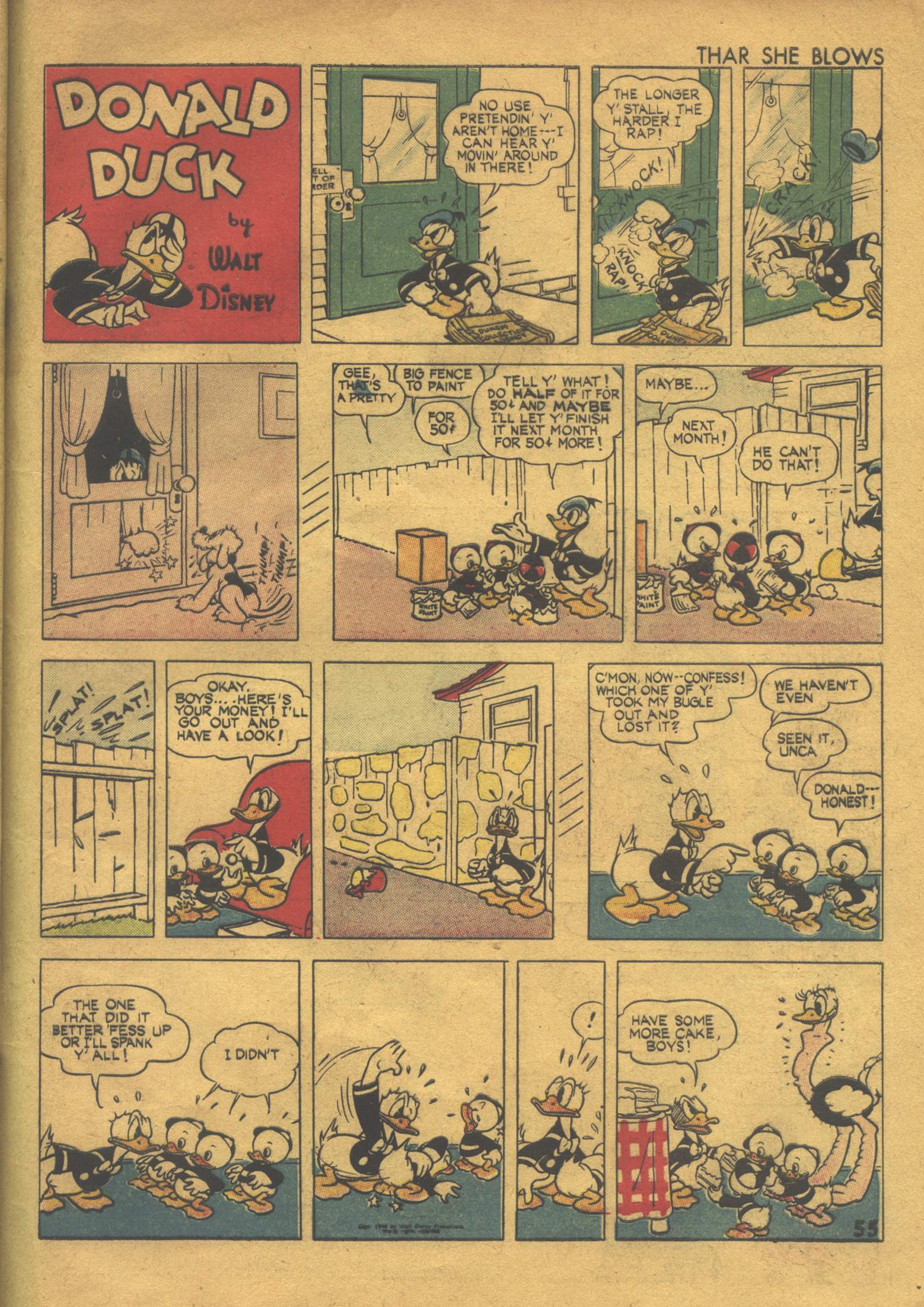 Read online Walt Disney's Comics and Stories comic -  Issue #22 - 57