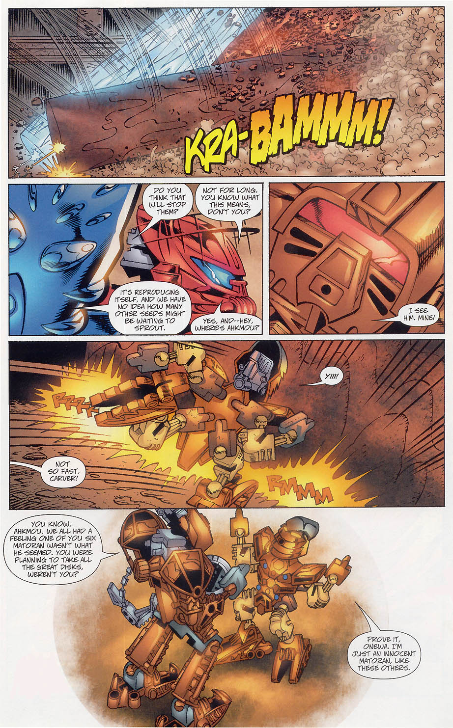 Read online Bionicle comic -  Issue #18 - 7