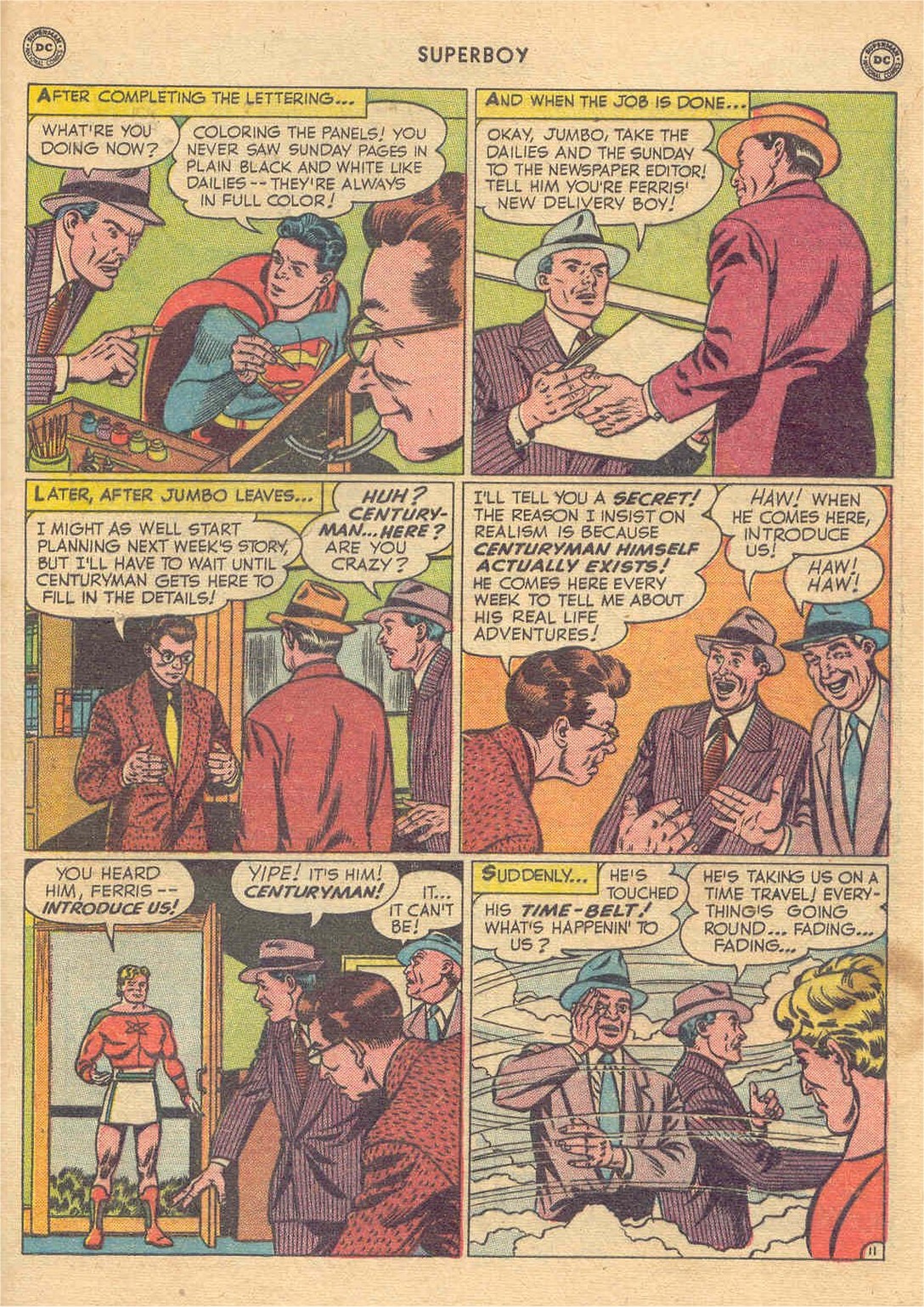 Read online Superboy (1949) comic -  Issue #10 - 43