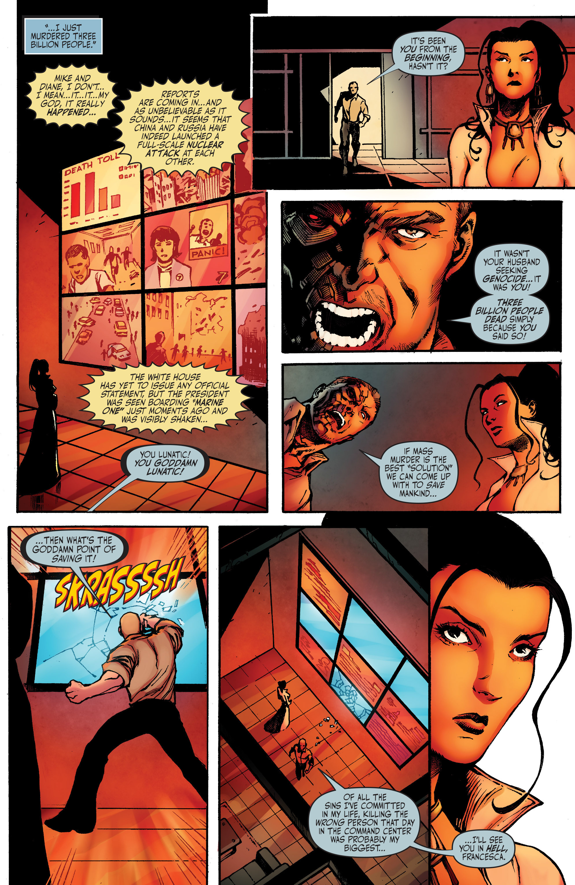 Read online Cyberforce (2012) comic -  Issue #11 - 21