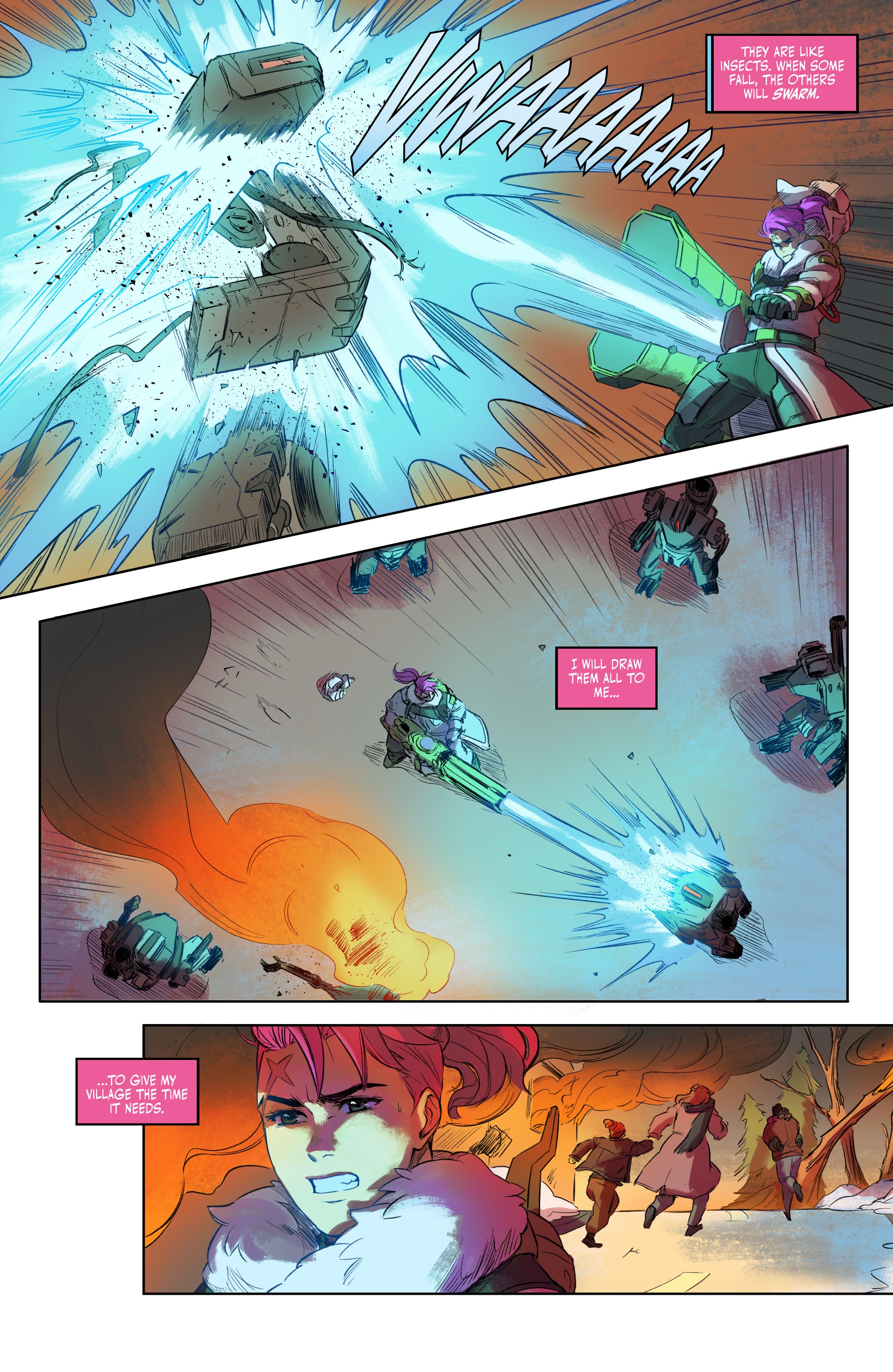 Read online Overwatch: New Blood comic -  Issue #4 - 10