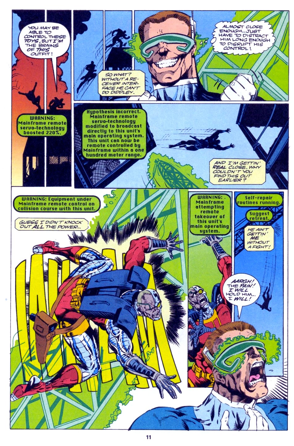 Read online Deathlok (1991) comic -  Issue #8 - 9