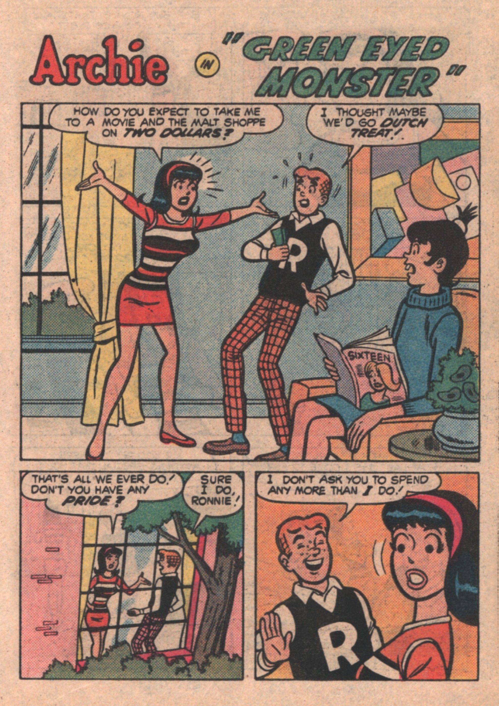 Read online Betty and Veronica Digest Magazine comic -  Issue #4 - 71