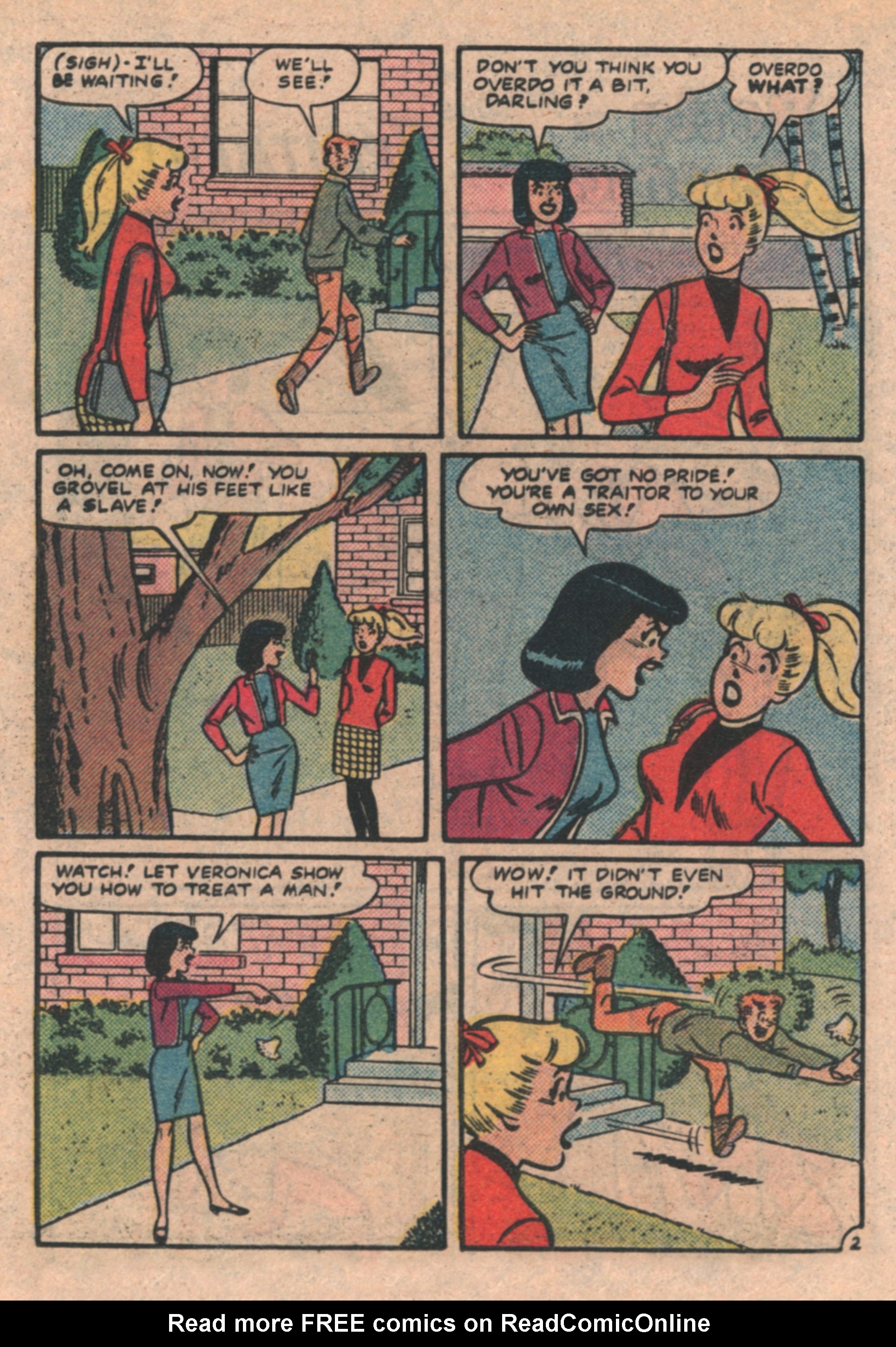 Read online Betty and Veronica Digest Magazine comic -  Issue #4 - 86