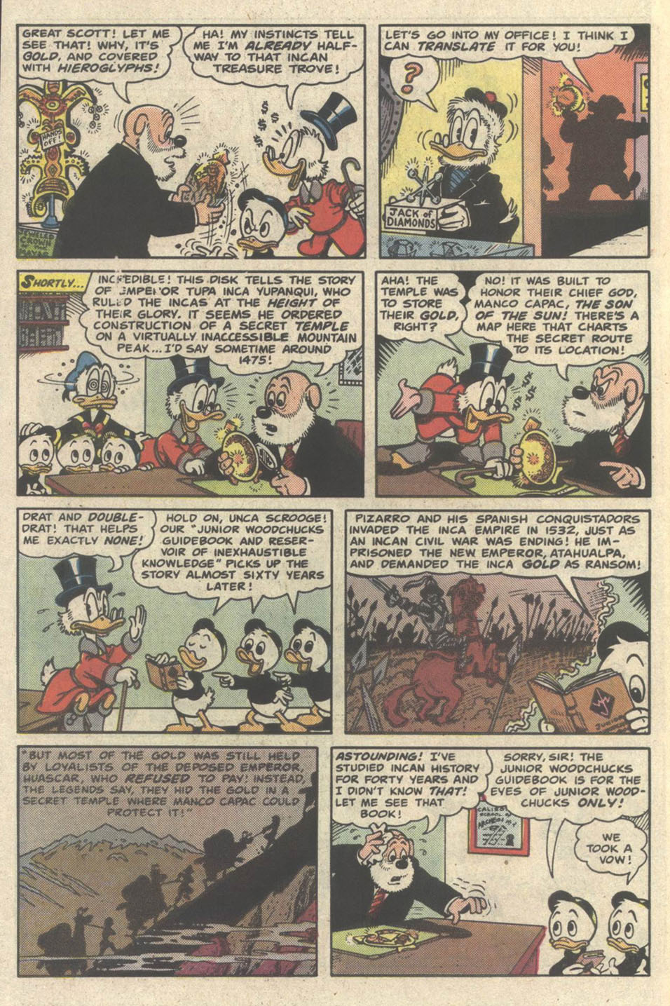 Read online Uncle Scrooge (1953) comic -  Issue #219 - 6