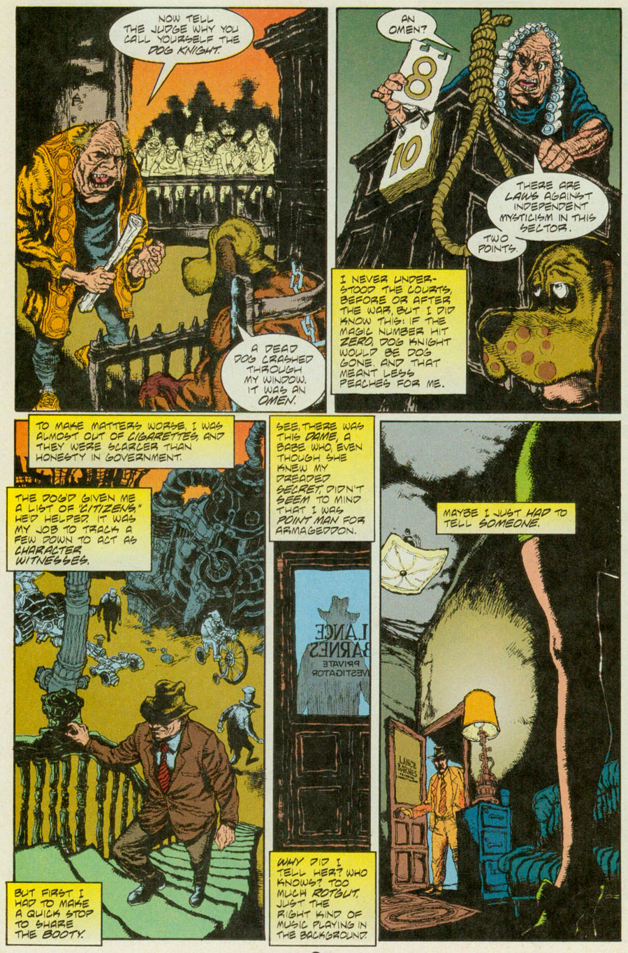 Read online Lance Barnes: Post Nuke Dick comic -  Issue #1 - 11