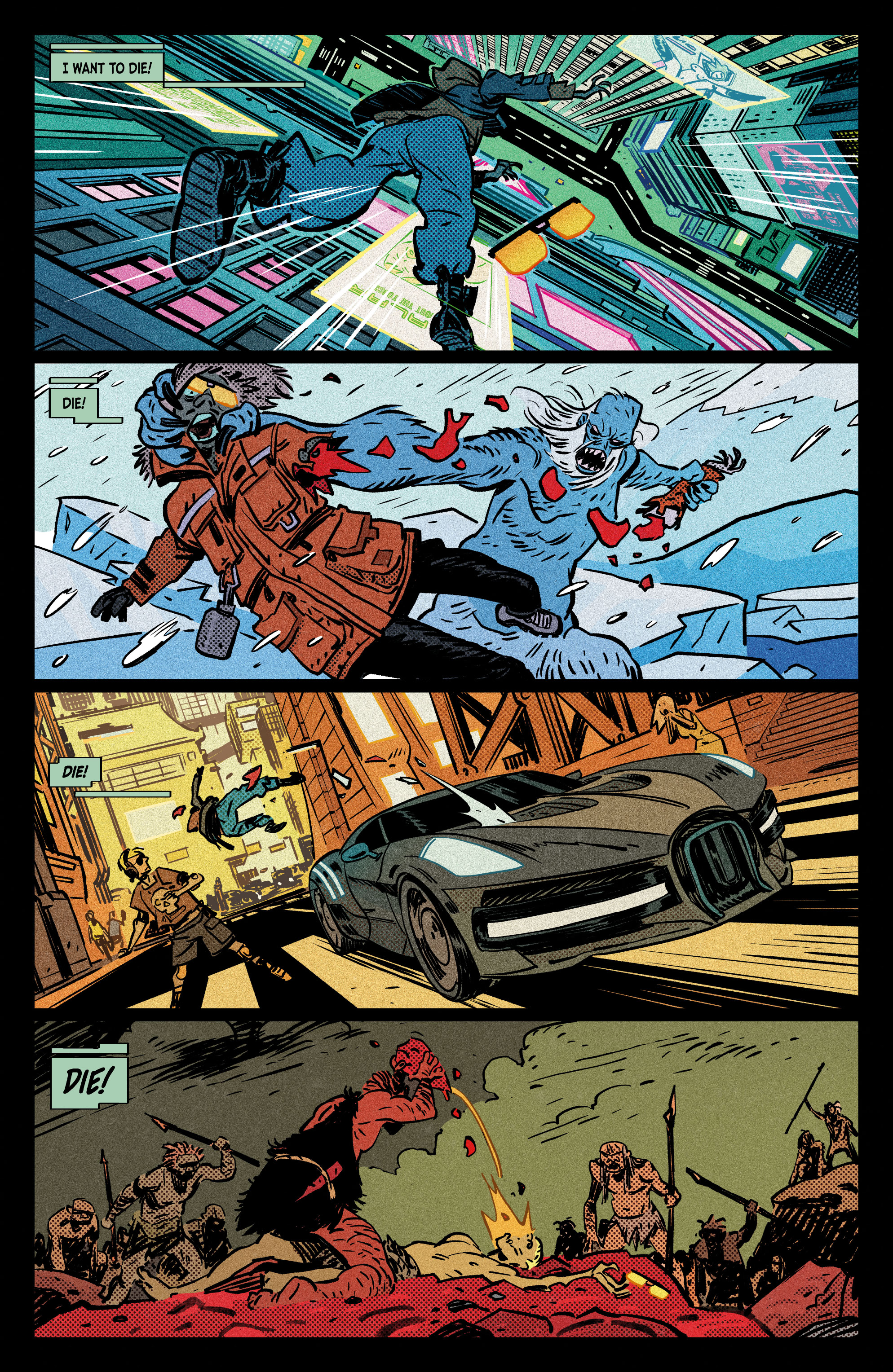 Read online Cyberpunk 2077: Blackout comic -  Issue #1 - 8