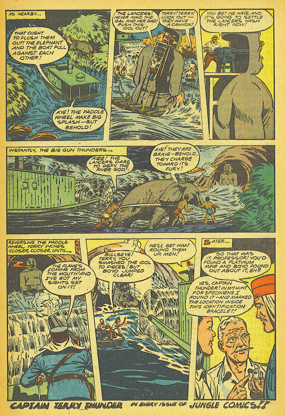 Read online Jungle Comics comic -  Issue #110 - 31