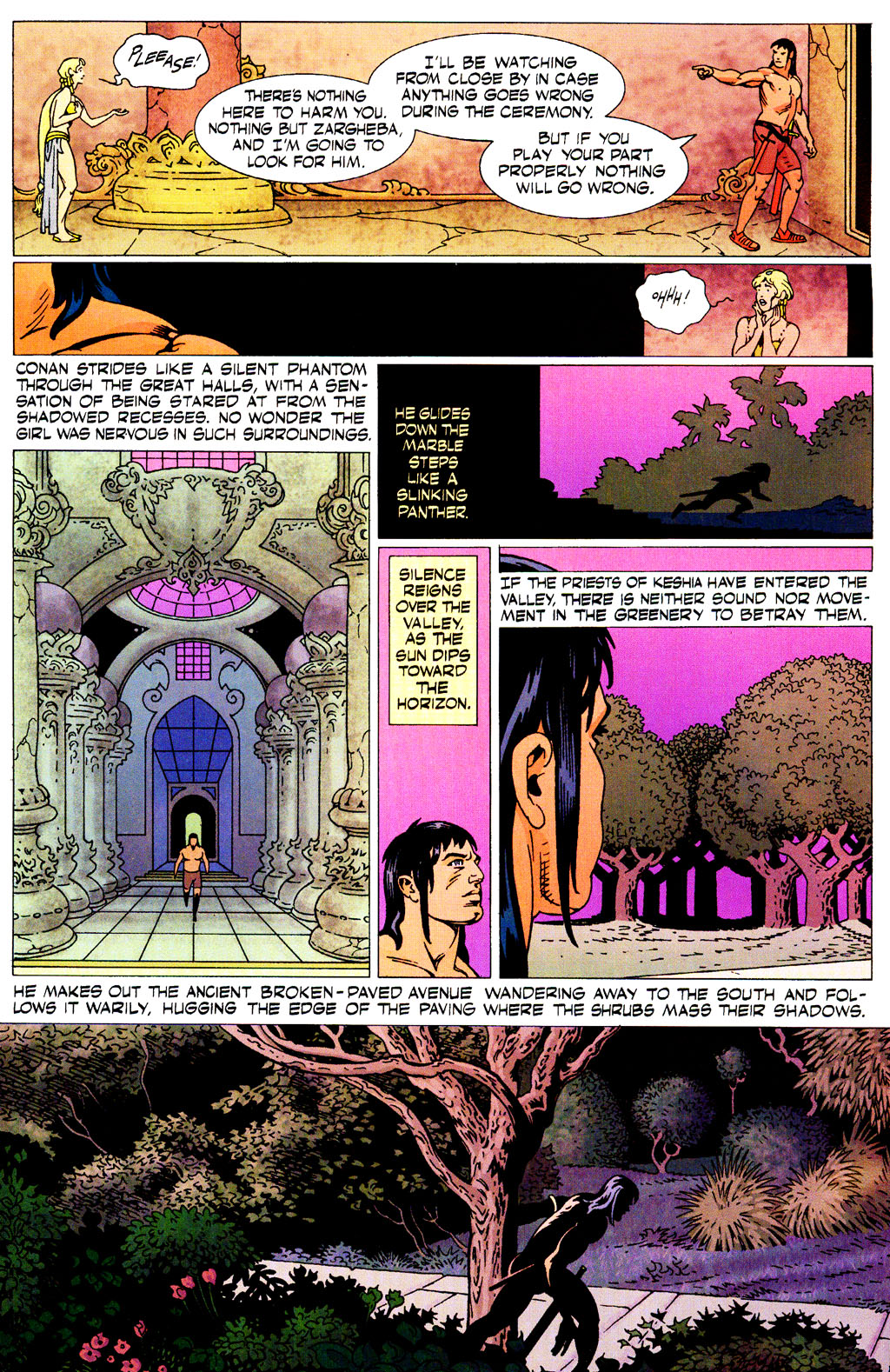 Read online Conan and the Jewels of Gwahlur comic -  Issue #2 - 4