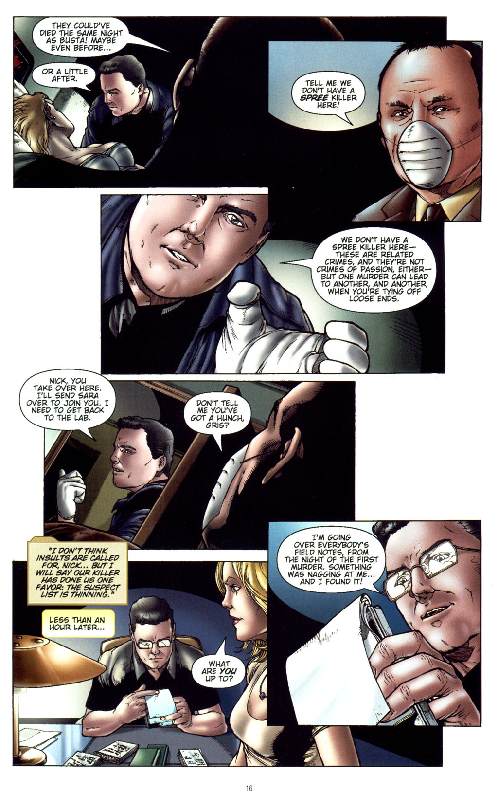 Read online CSI: Crime Scene Investigation: Bad Rap comic -  Issue #5 - 19
