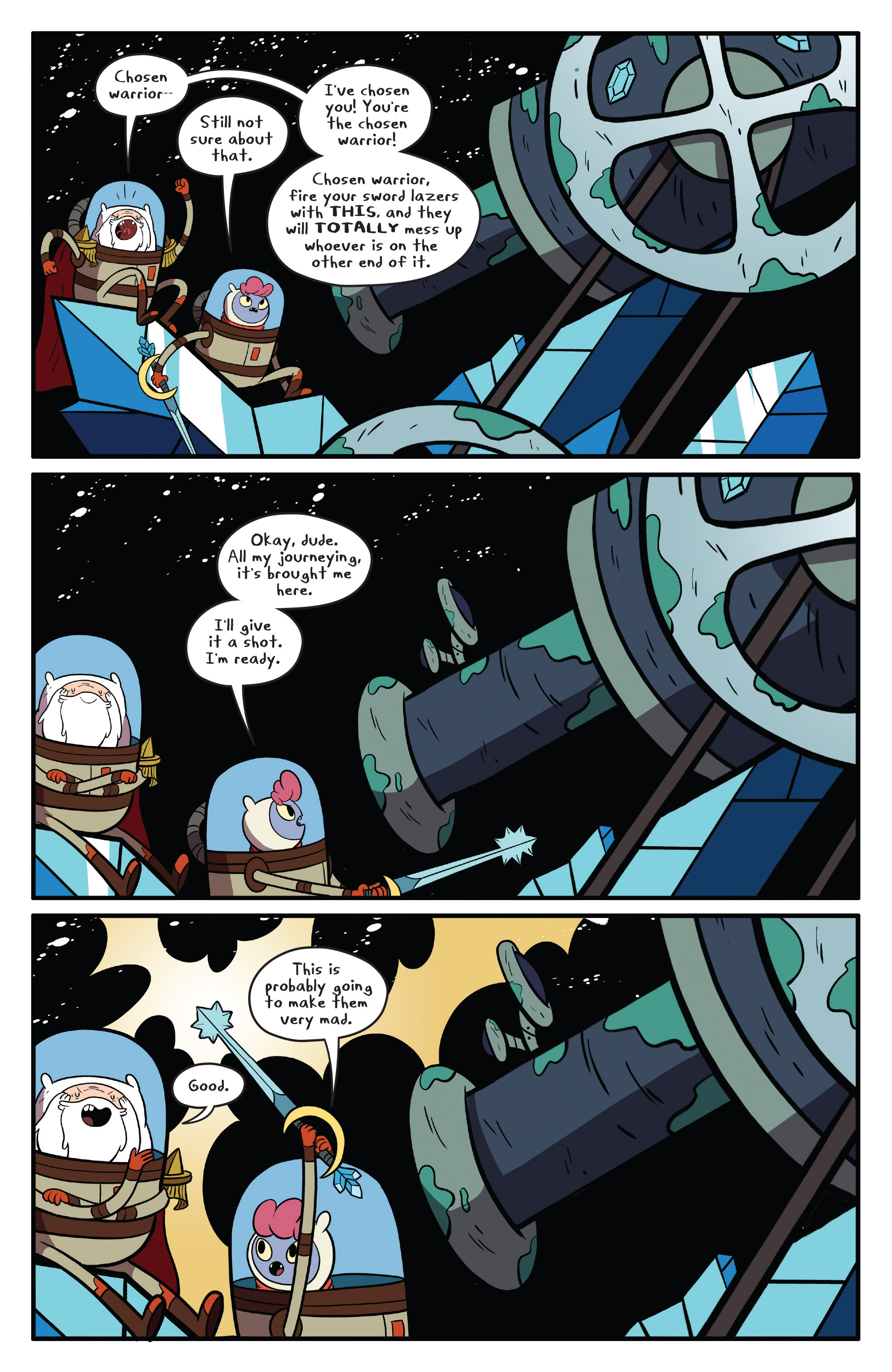 Read online Adventure Time comic -  Issue #61 - 7