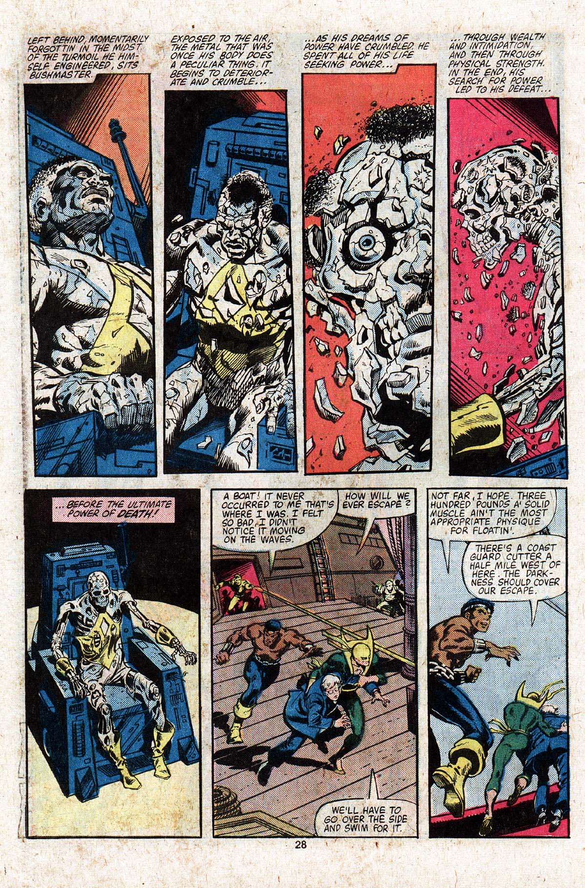 Read online Power Man and Iron Fist (1978) comic -  Issue #67 - 28