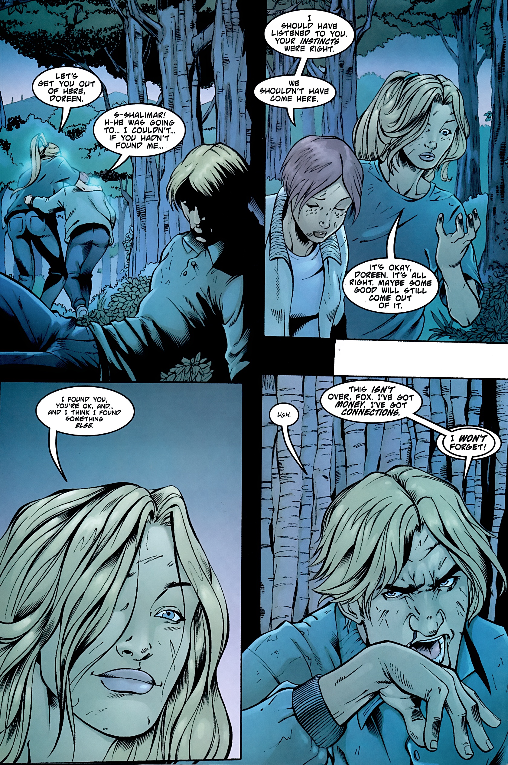 Read online Mutant X: Dangerous Decisions comic -  Issue # Full - 48