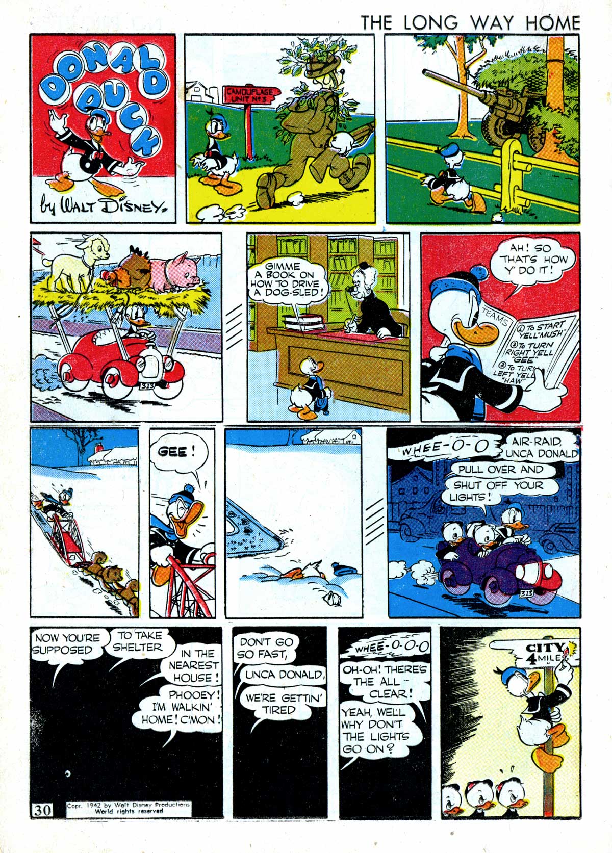 Read online Walt Disney's Comics and Stories comic -  Issue #29 - 32