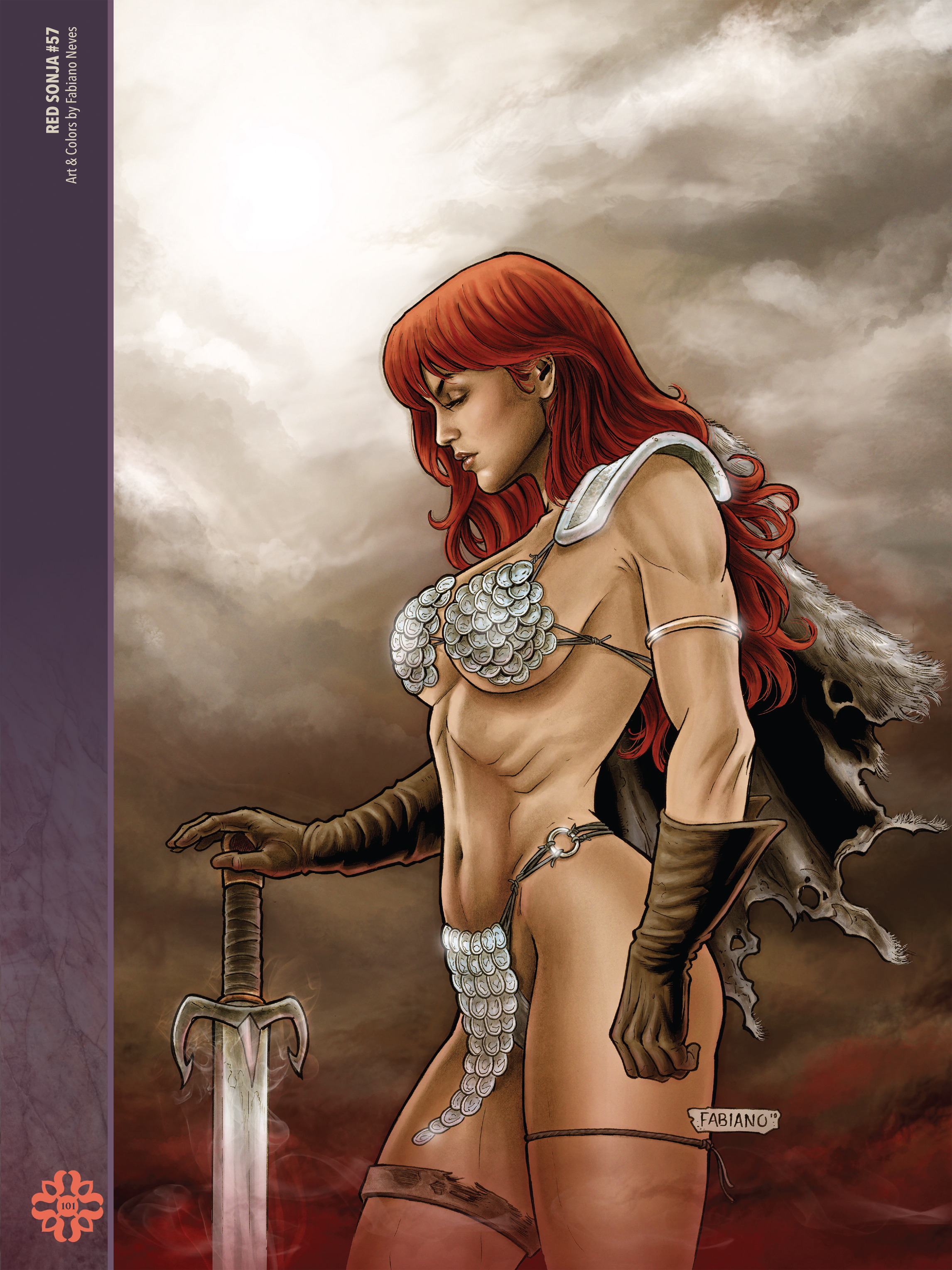 Read online The Art of Red Sonja comic -  Issue # TPB 2 (Part 2) - 2