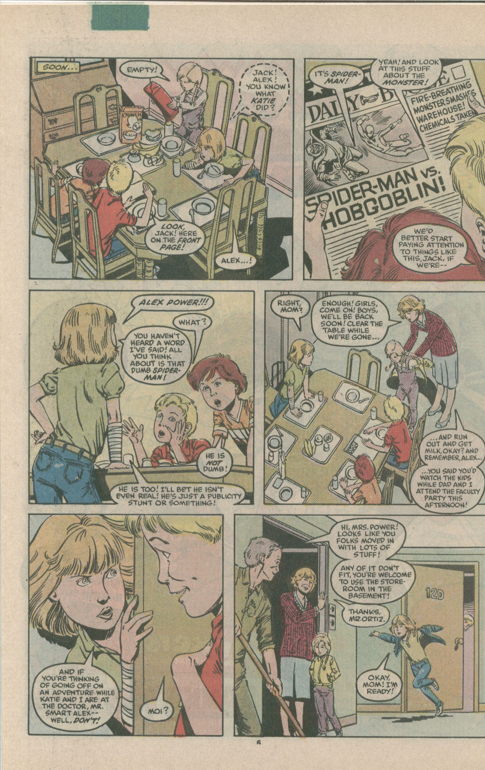 Read online Power Pack (1984) comic -  Issue #6 - 8