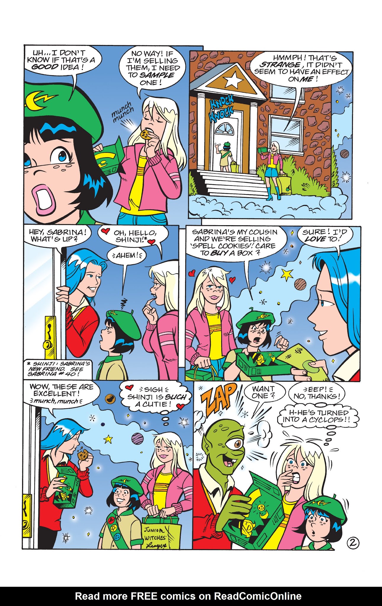 Read online Sabrina the Teenage Witch (2000) comic -  Issue #41 - 15