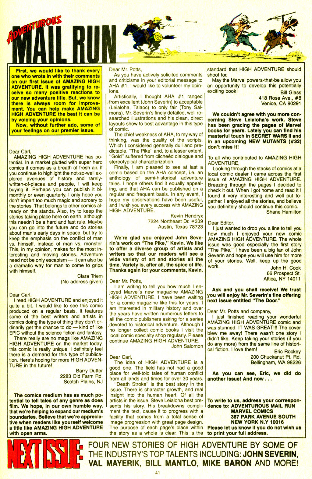 Read online Amazing High Adventure comic -  Issue #2 - 42