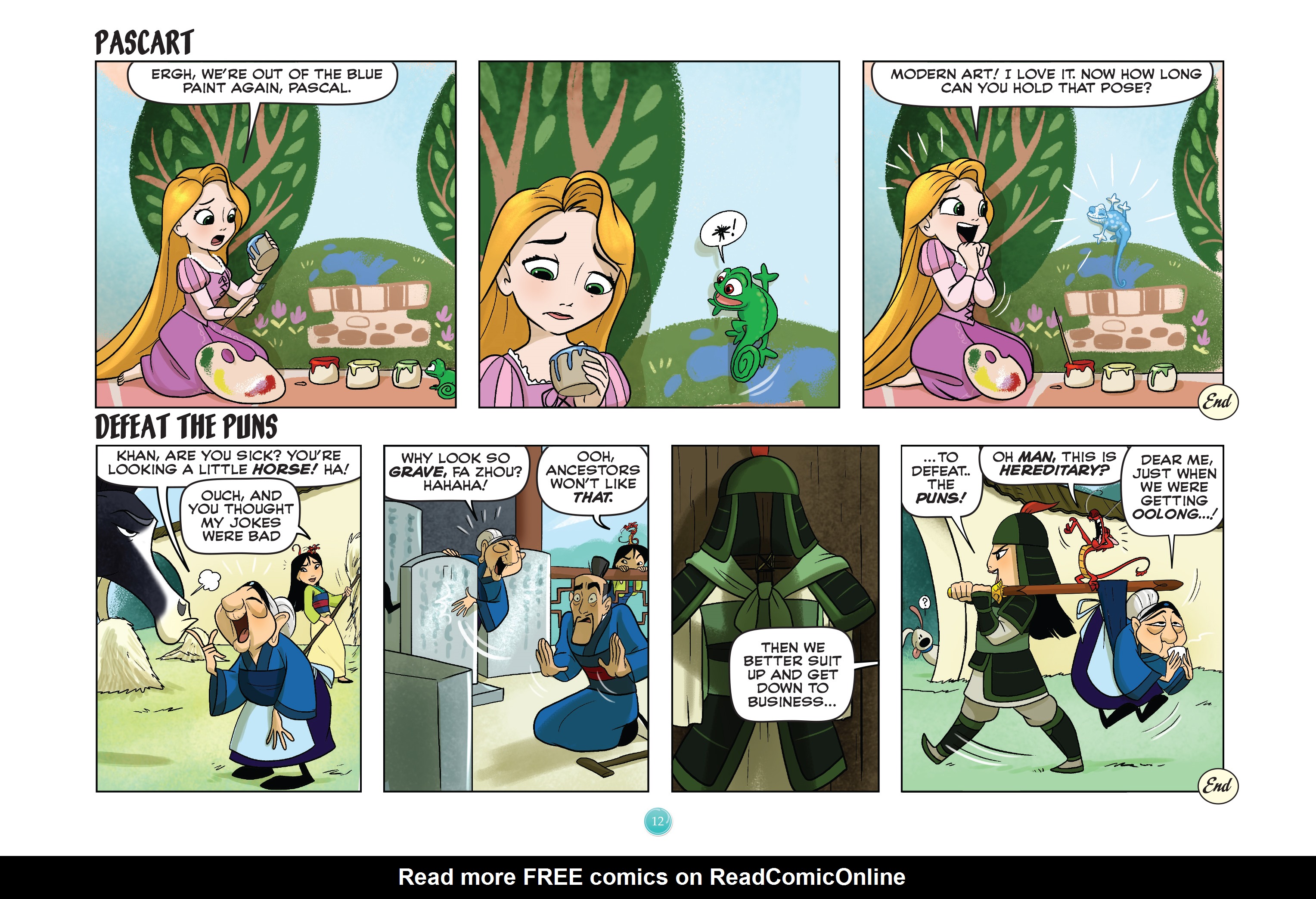 Read online Disney Princess comic -  Issue #8 - 12