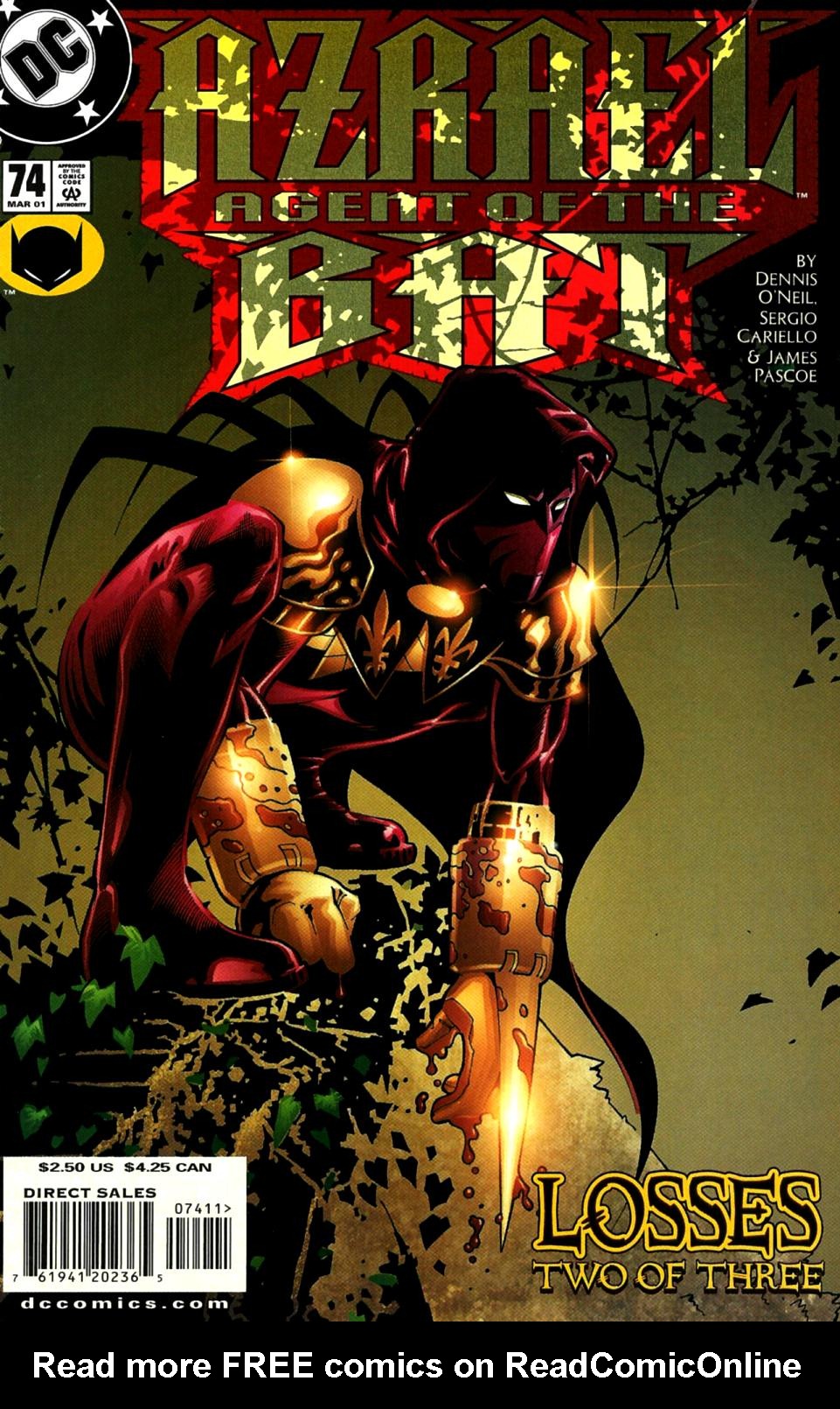 Read online Azrael: Agent of the Bat comic -  Issue #74 - 1
