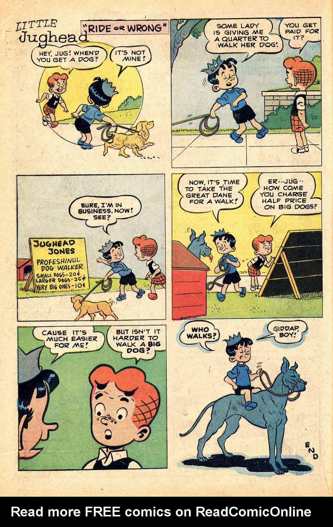 Read online Little Archie (1956) comic -  Issue #9 - 64