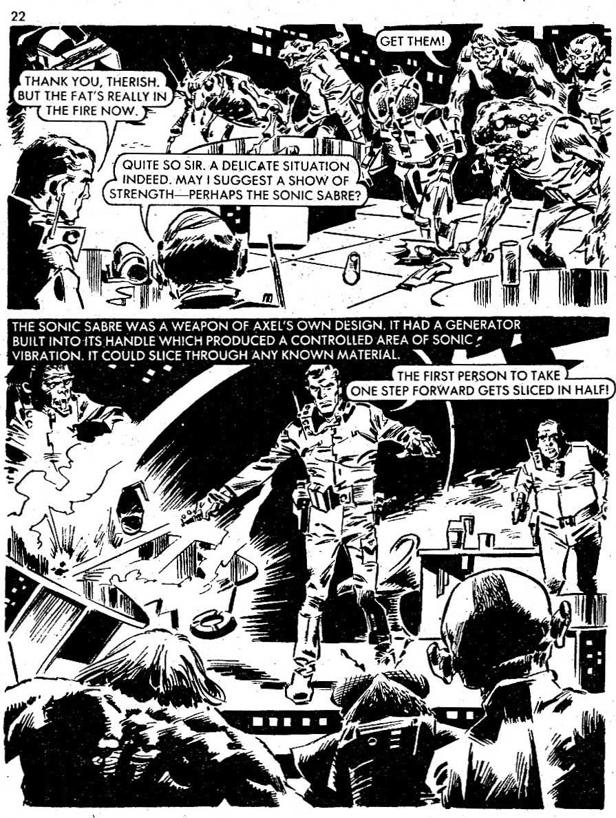 Read online Starblazer comic -  Issue #22 - 22