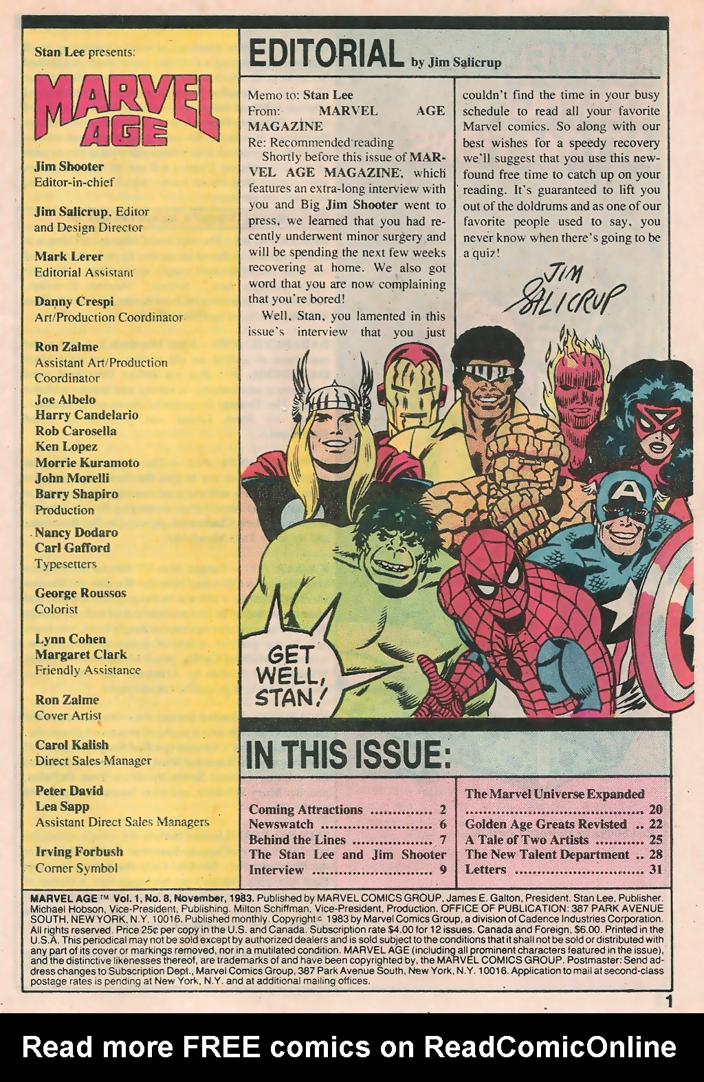 Read online Marvel Age comic -  Issue #8 - 3
