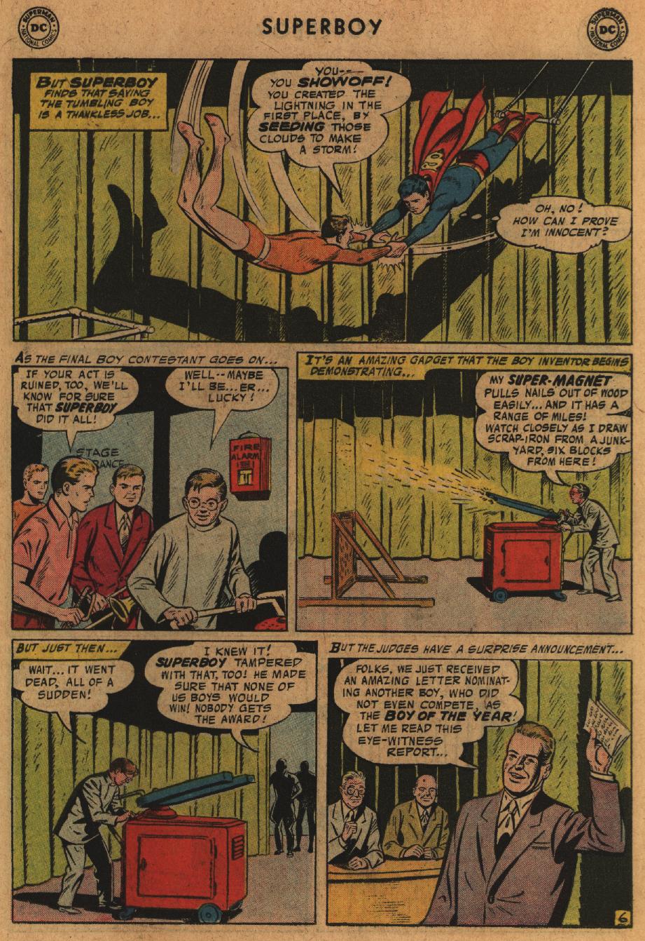 Read online Superboy (1949) comic -  Issue #57 - 17