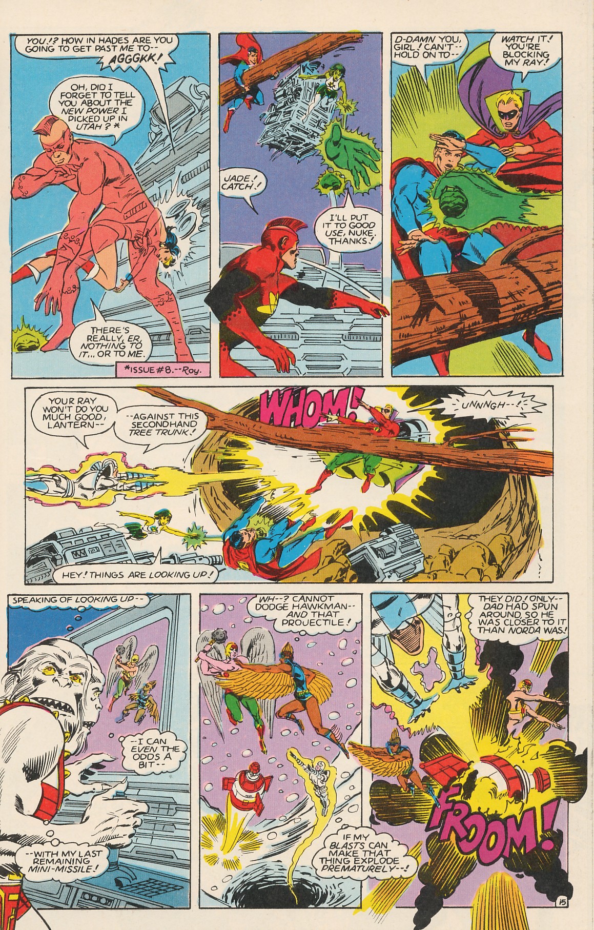 Read online Infinity Inc. (1984) comic -  Issue #10 - 19