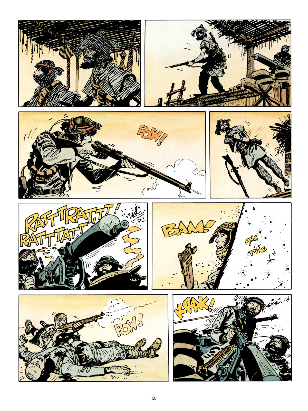 Read online Corto Maltese comic -  Issue # TPB 8 (Part 1) - 36