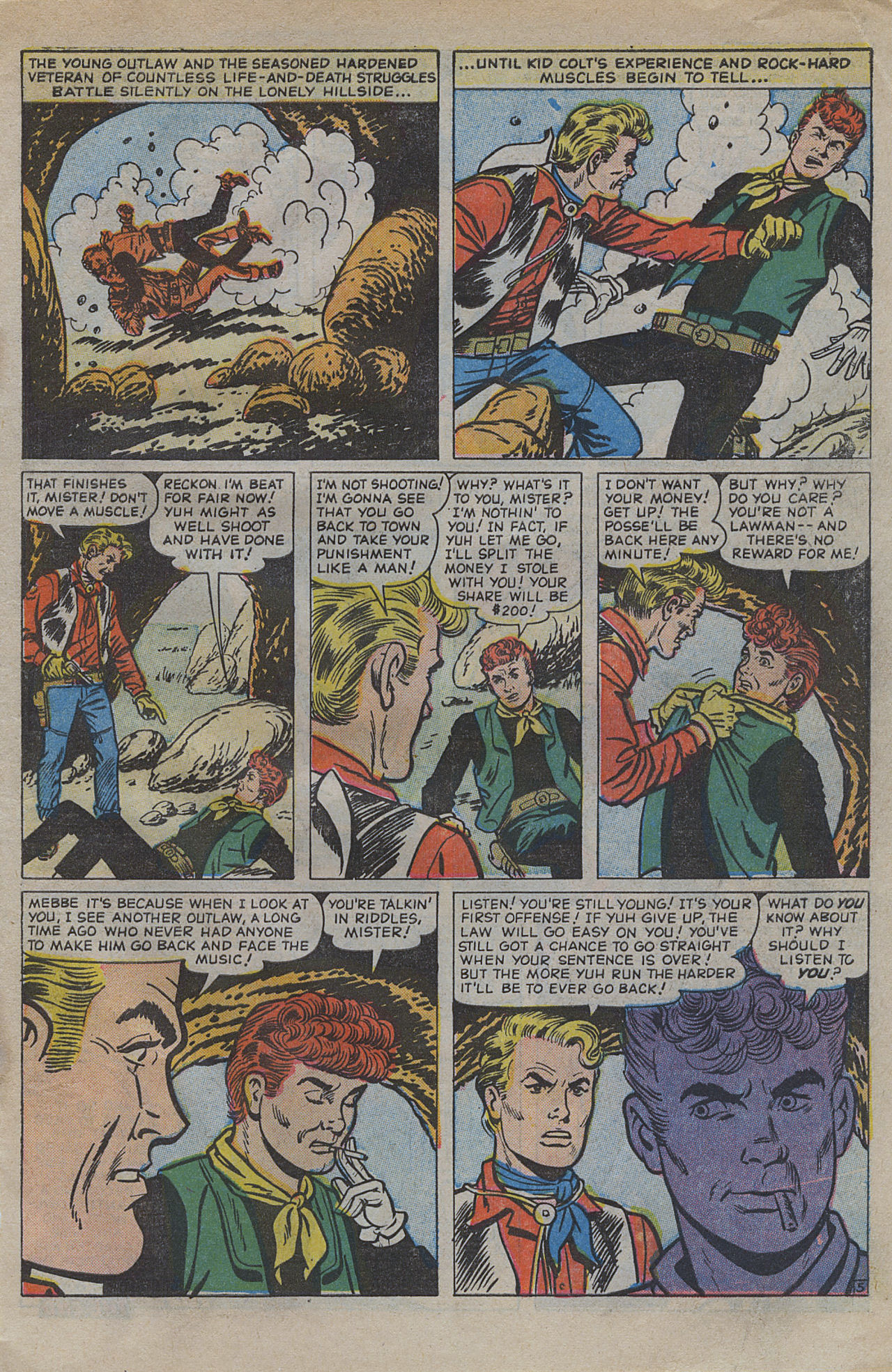 Read online Gunsmoke Western comic -  Issue #48 - 7