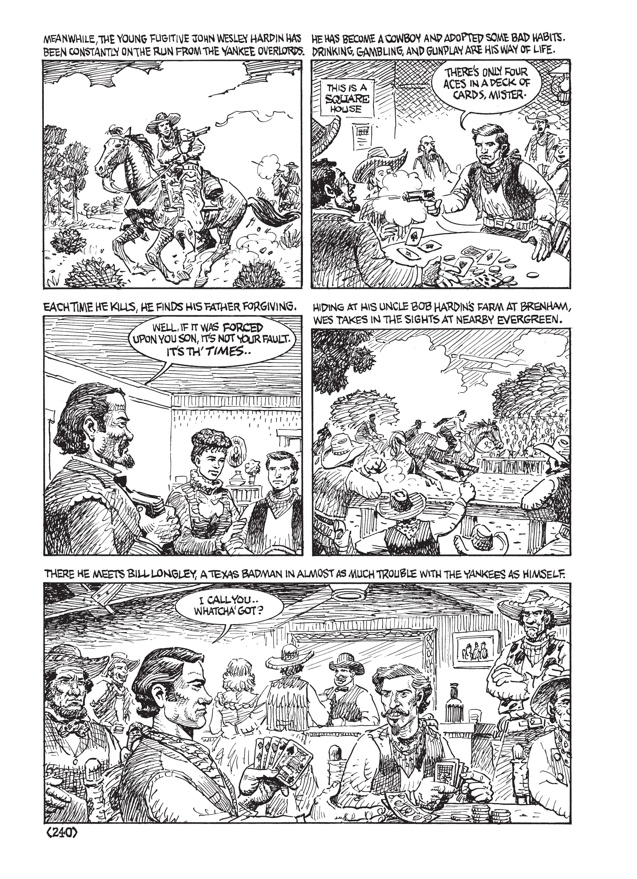 Read online Jack Jackson's American History: Los Tejanos and Lost Cause comic -  Issue # TPB (Part 3) - 38