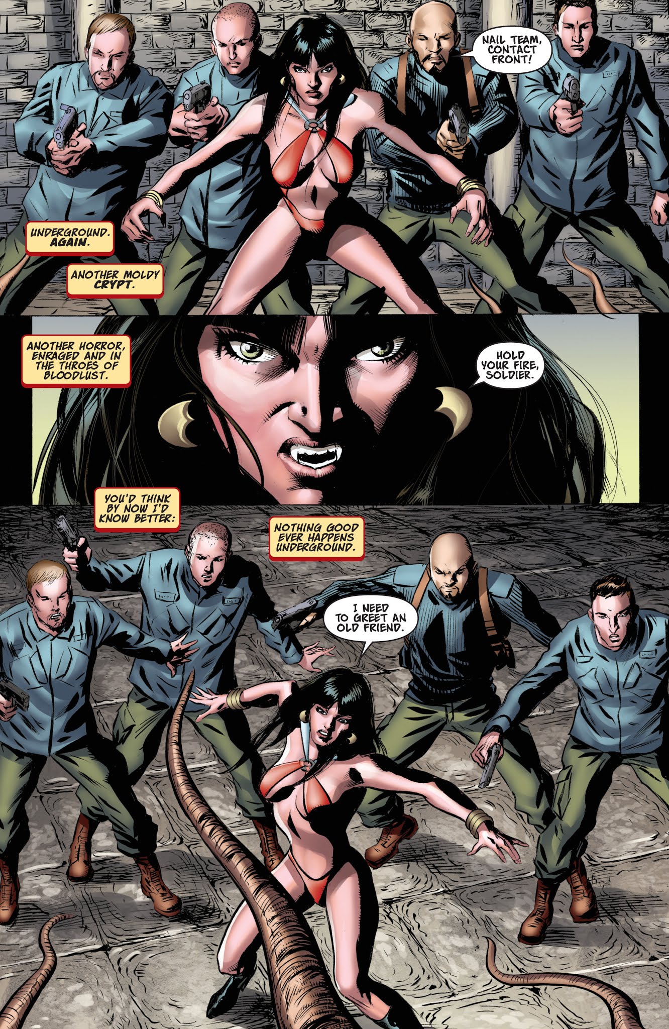Read online Vampirella: The Dynamite Years Omnibus comic -  Issue # TPB 1 (Part 5) - 8