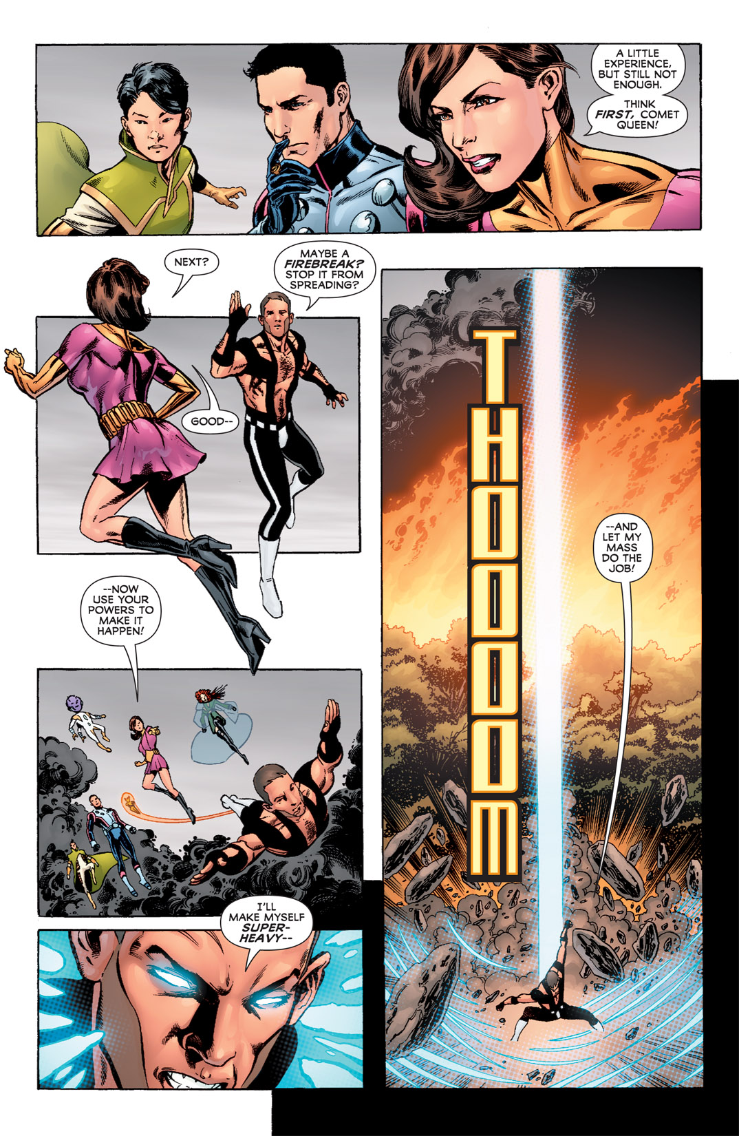 Read online Legion of Super-Heroes (2010) comic -  Issue #6 - 22