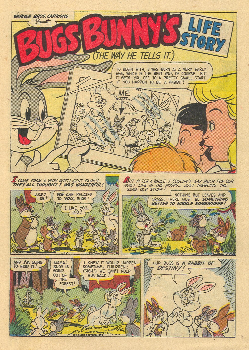 Read online Four Color Comics comic -  Issue #838 - 3