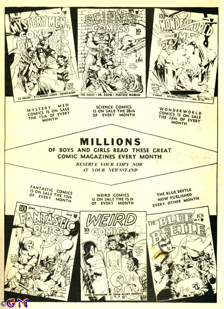 Read online Weird Comics comic -  Issue #3 - 67