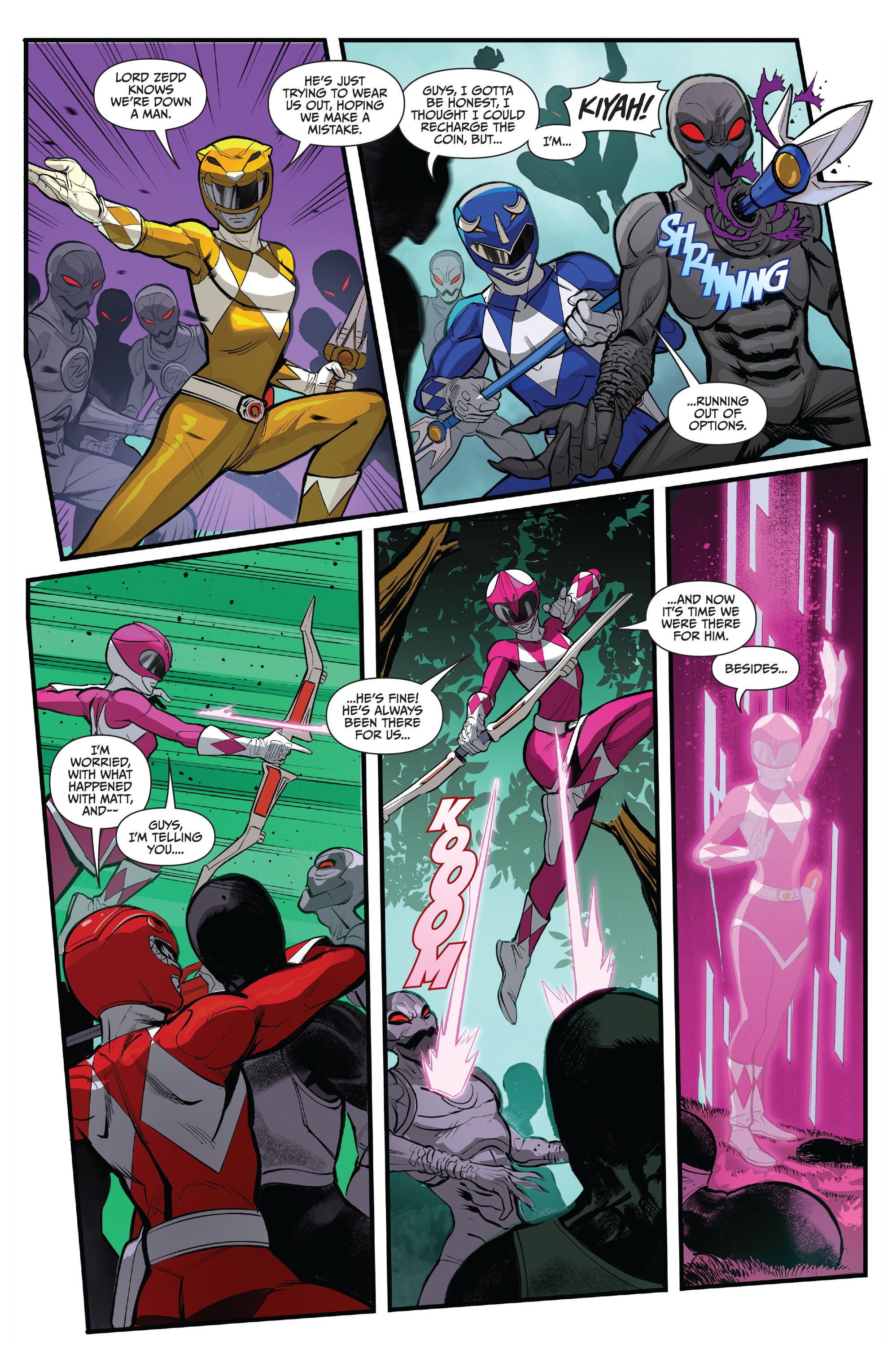 Read online Saban's Go Go Power Rangers comic -  Issue #21 - 19