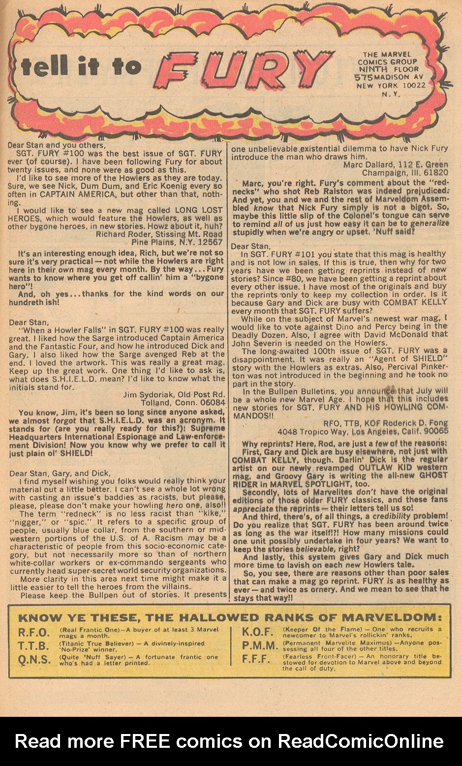 Read online Sgt. Fury comic -  Issue #105 - 33