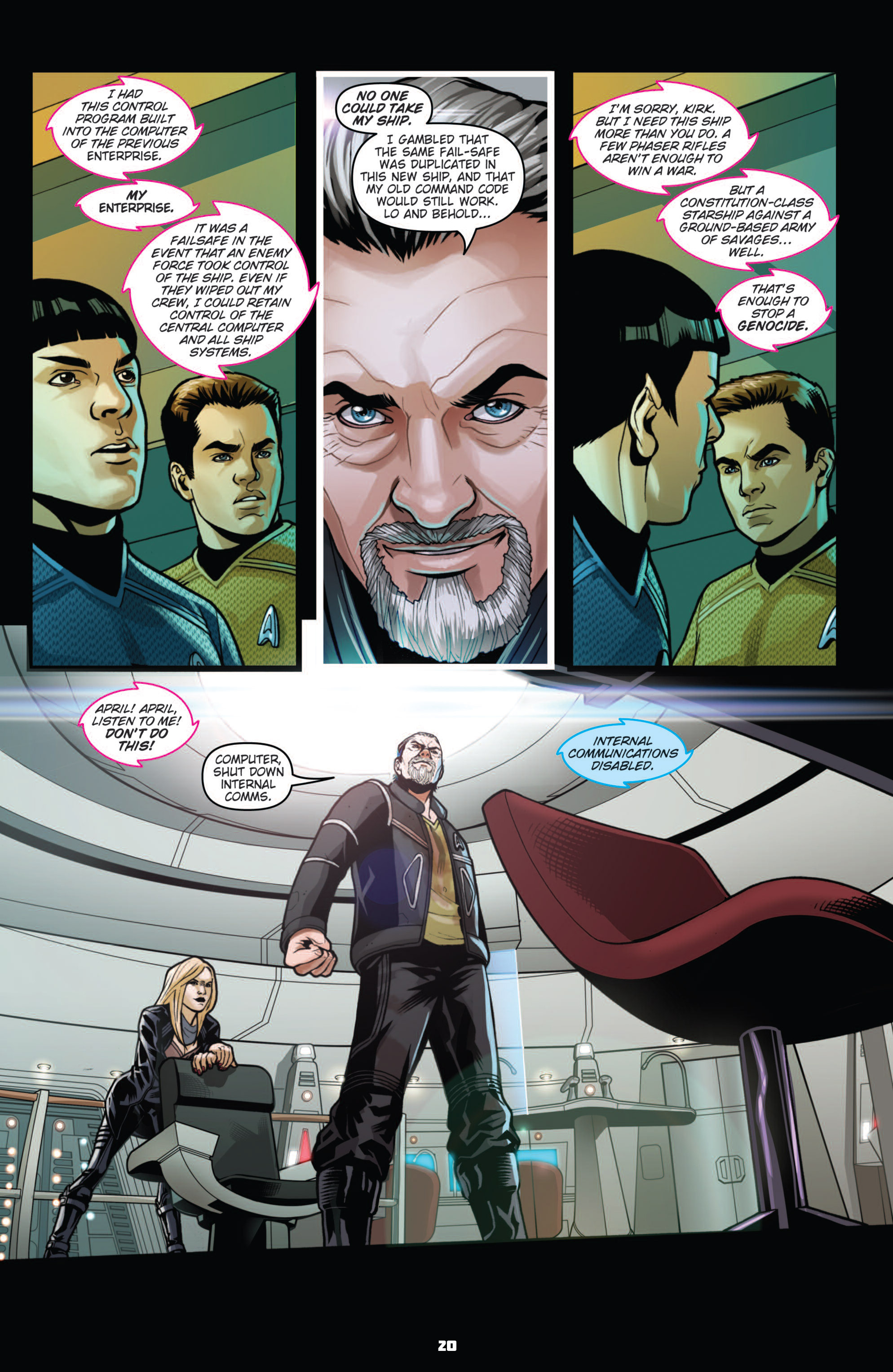 Read online Star Trek: Countdown To Darkness comic -  Issue #3 - 23