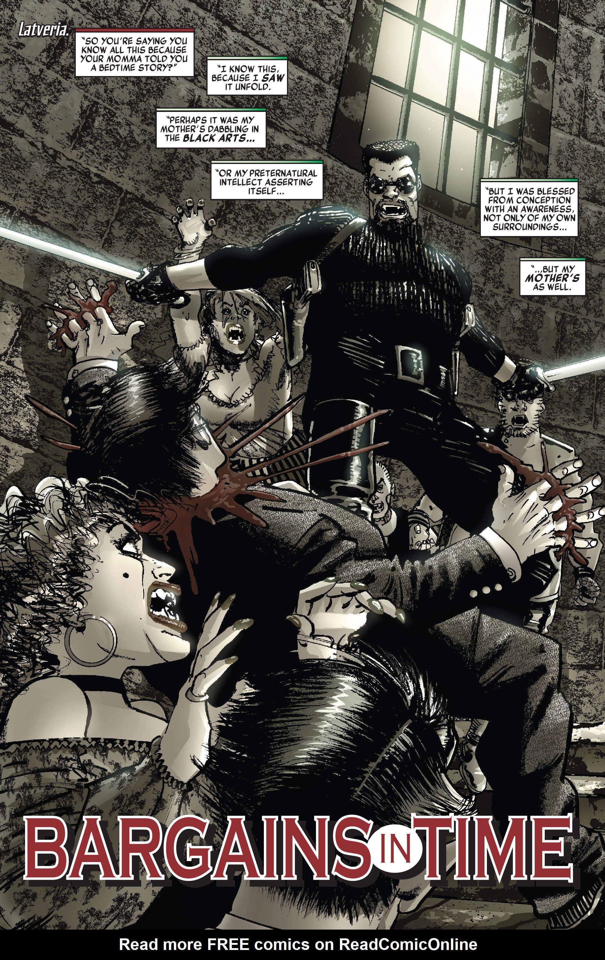 Read online Blade by Marc Guggenheim: The Complete Collection comic -  Issue # TPB (Part 1) - 28