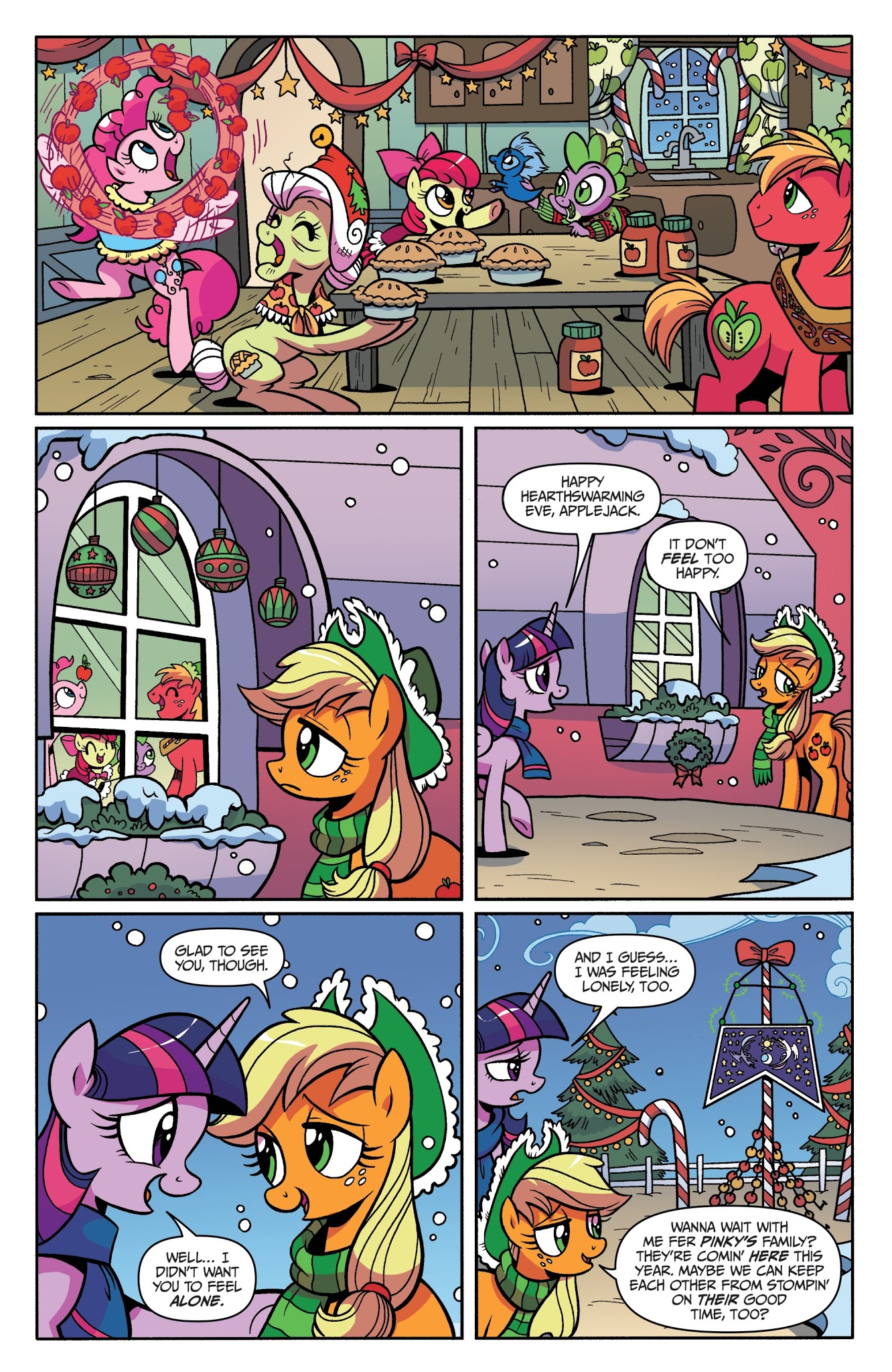 Read online My Little Pony: Friendship is Magic comic -  Issue # _Holiday Special 2017 - 22