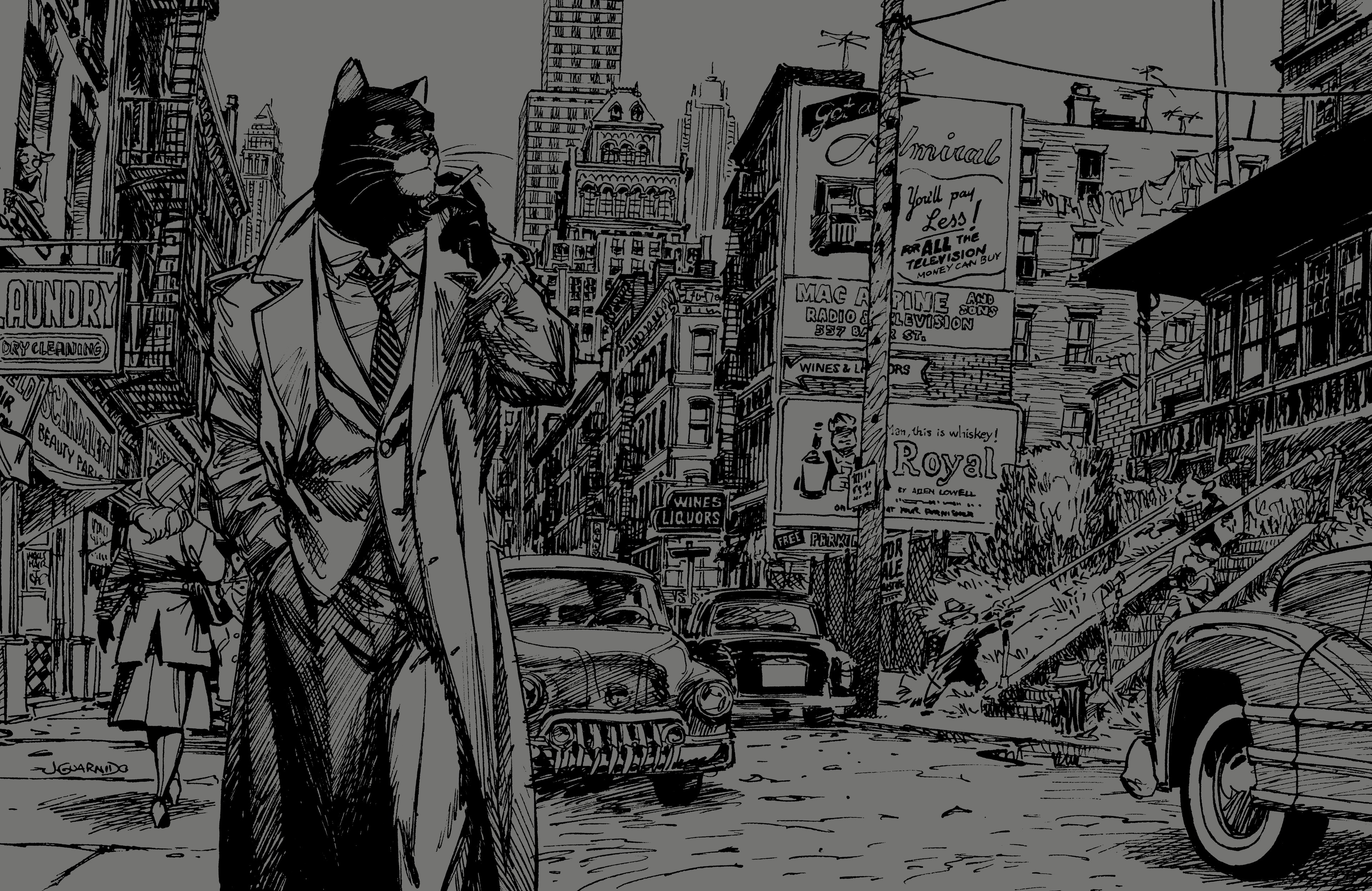 Read online Blacksad: They All Fall Down · Part One comic -  Issue # TPB - 2