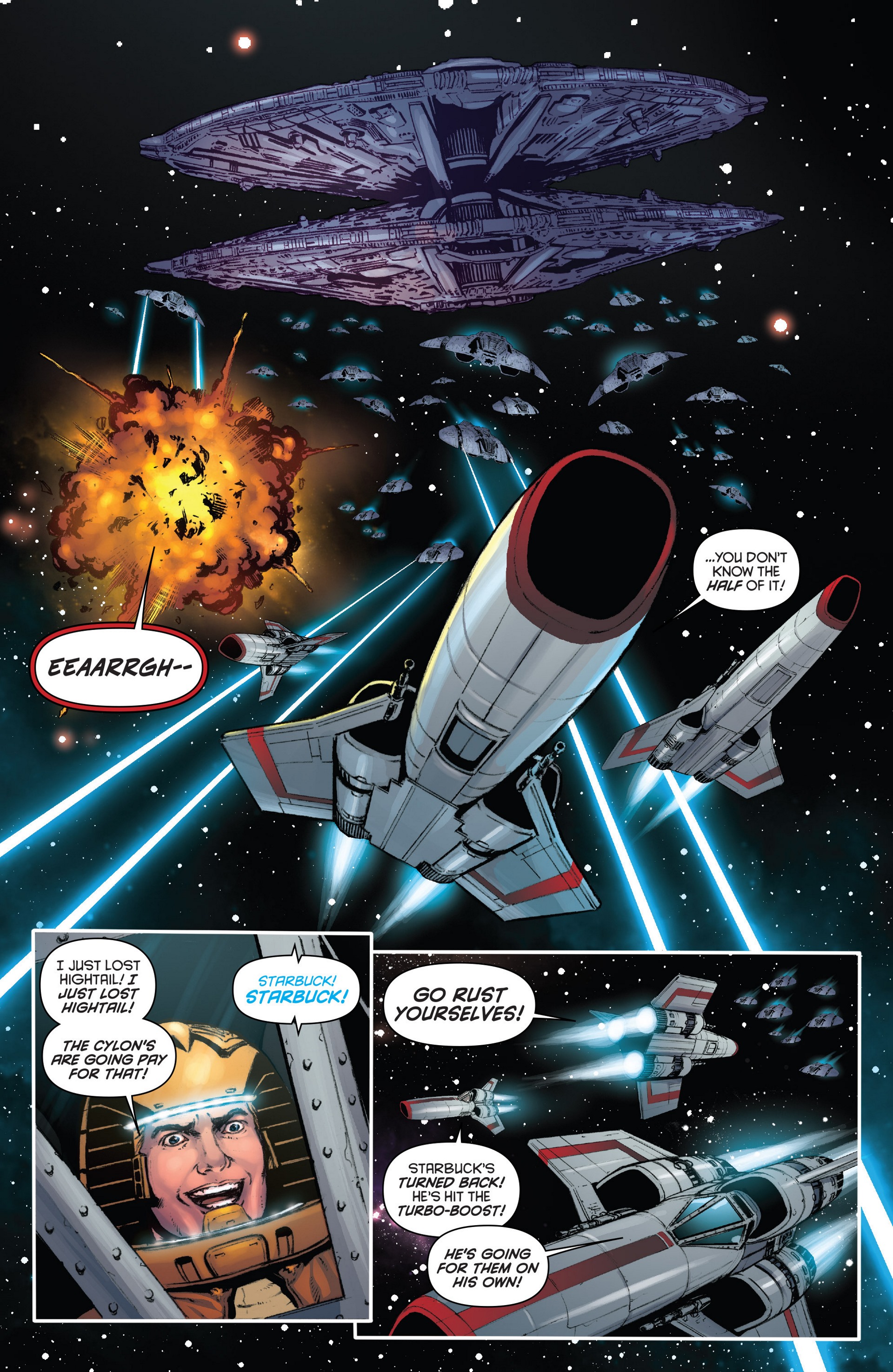 Read online Classic Battlestar Galactica (2013) comic -  Issue #10 - 21