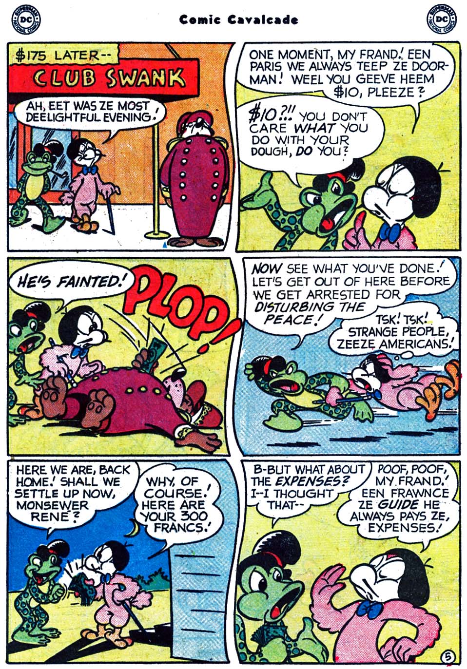 Read online Comic Cavalcade comic -  Issue #51 - 33