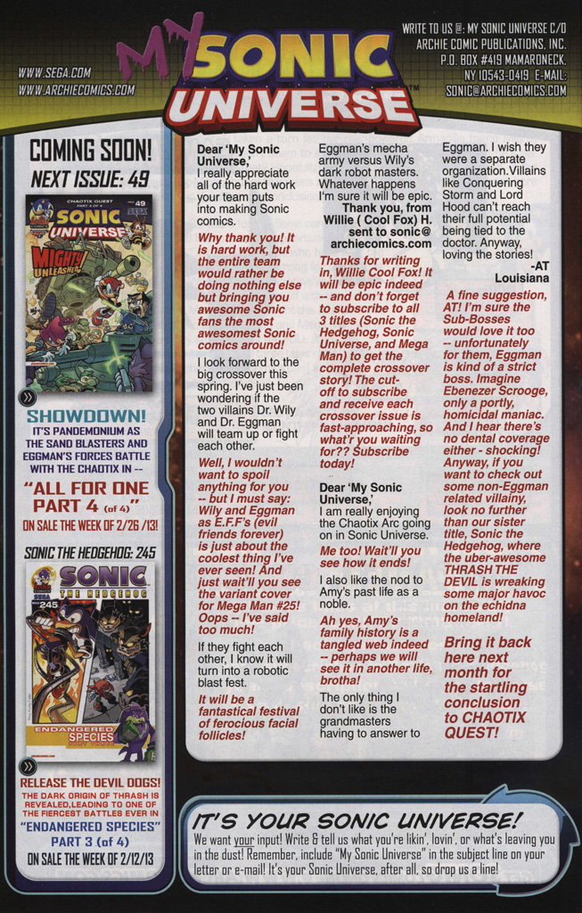 Read online Sonic Universe comic -  Issue #48 - 34