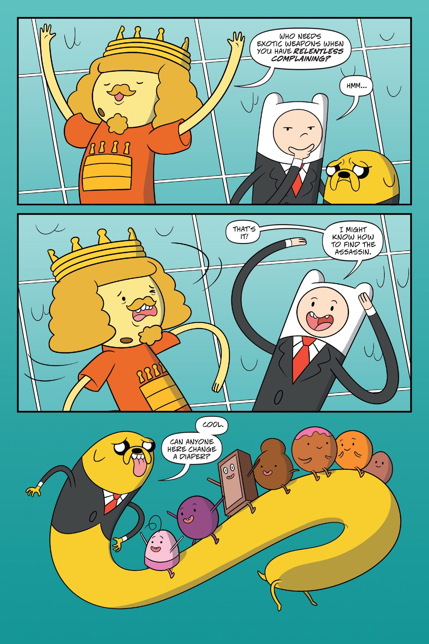 Read online Adventure Time: President Bubblegum comic -  Issue # TPB - 89